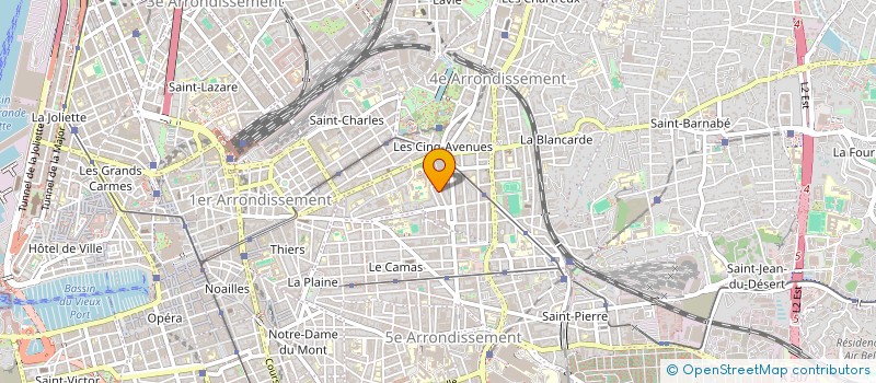 localisation de l'entreprise ANNER & BREVET à MARSEILLE