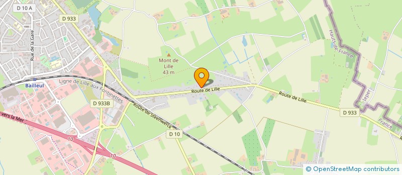 localisation de l'entreprise ANNERGY à BAILLEUL