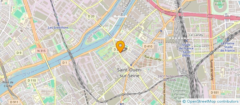 localisation de l'entreprise ANNES à SAINT-OUEN-SUR-SEINE
