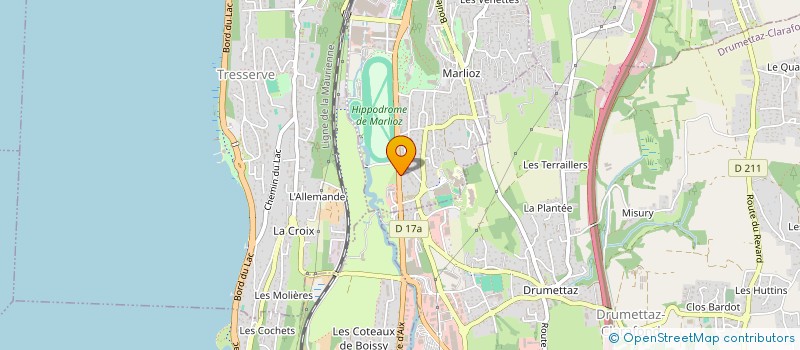 localisation de l'entreprise ANNESO  TRESSERVE