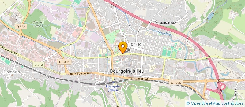 localisation de l'entreprise ANNESOBEAUTYGLOW à BOURGOIN-JALLIEU