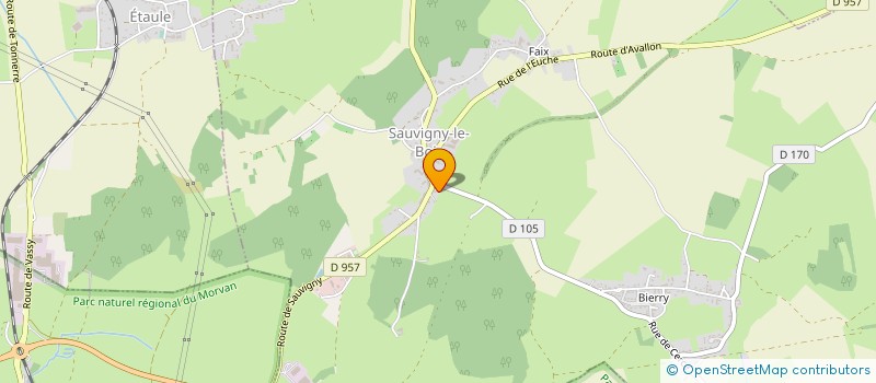 localisation de l'entreprise ANNETTE DEVRY TAXIS à SAUVIGNY-LE-BOIS