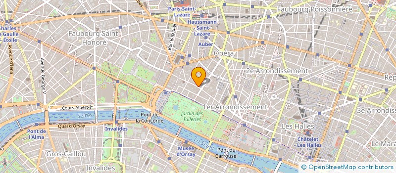 localisation de l'entreprise ANNETTE ET YVONNE S A R L  PARIS