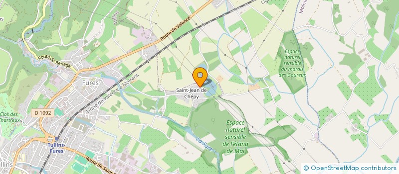 localisation de l'entreprise ANNEVAT  TULLINS