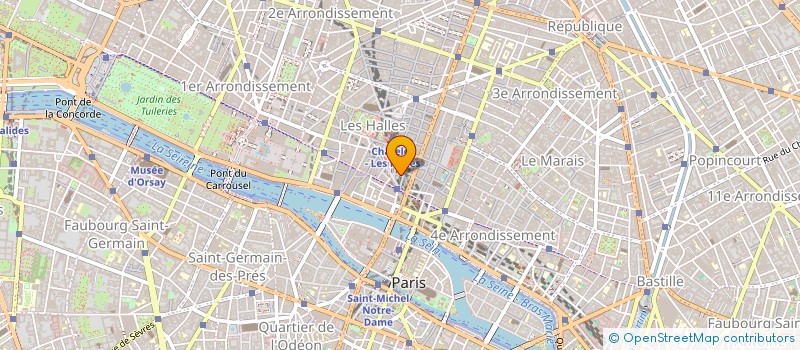 localisation de l'entreprise ANNEVERGER à PARIS
