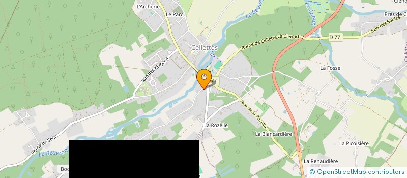 localisation de l'entreprise ANNEX 36  LE CONTROIS-EN-SOLOGNE