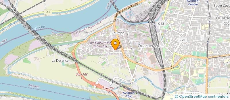 localisation de l'entreprise ANNEX'AUTO à AVIGNON
