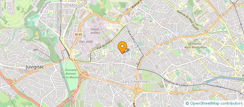 localisation de l'entreprise ANNEX TRANSPORT SERVICES à MONTPELLIER