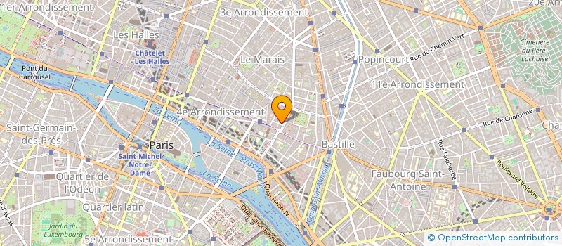 localisation de l'entreprise ANNEXE DU MARCHE  PARIS