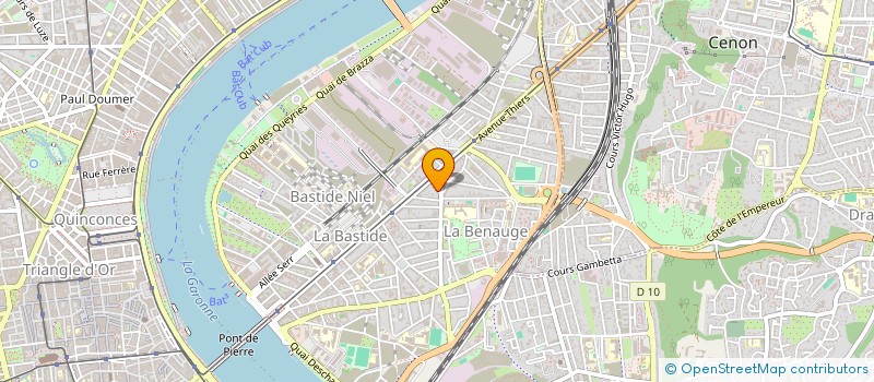 localisation de l'entreprise ANNEXE PROD  BORDEAUX