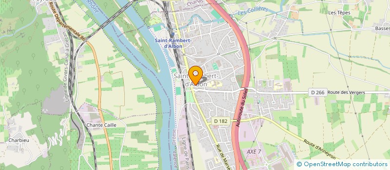 localisation de l'entreprise ANNEYRON JUDO  ANNEYRON