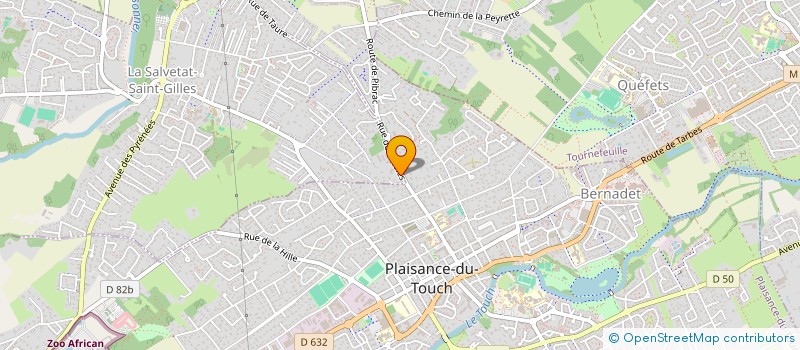 localisation de l'entreprise ANNHEOLIA  LA SALVETAT-SAINT-GILLES