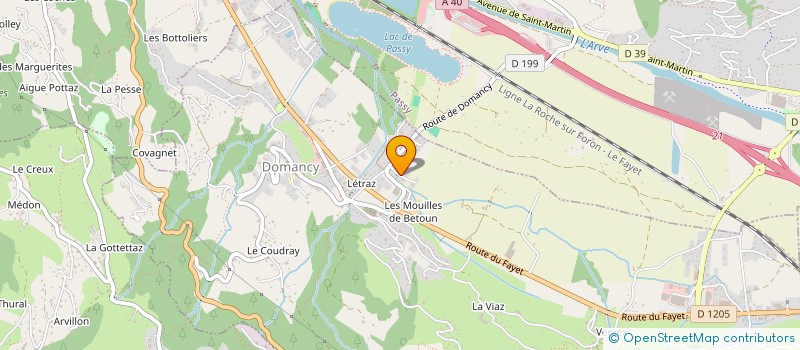 localisation de l'entreprise ANNHIV-ERGO SCI  DOMANCY