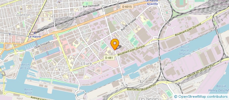 localisation de l'entreprise ANNICHE A AIT AHMED M à LE HAVRE