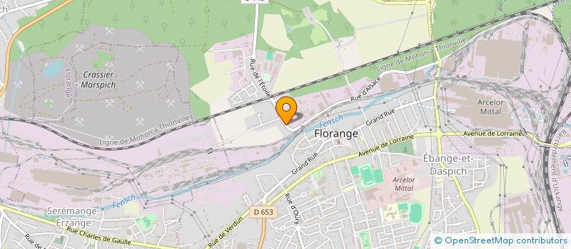 localisation de l'entreprise ANNICK BOUR IMMO  FLORANGE