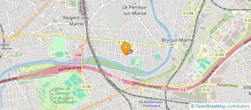 localisation de l'entreprise ANNICK CL  LE PERREUX-SUR-MARNE