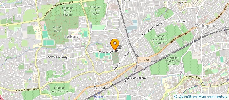 localisation de l'entreprise ANNICK CREA LOISIRS à PESSAC