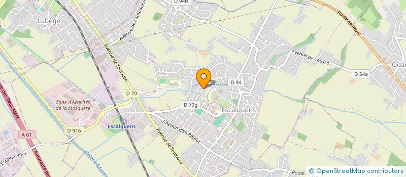 localisation de l'entreprise ANNICO'CHES FORMATION ACCOMPAGNEMENT  ESCALQUENS