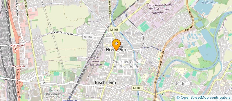 localisation de l'entreprise ANNIE  HNHEIM