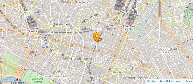 localisation de l'entreprise ANNIE COUTURE à PARIS