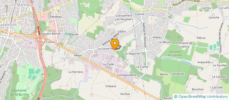 localisation de l'entreprise ANNIE D  TRESSES