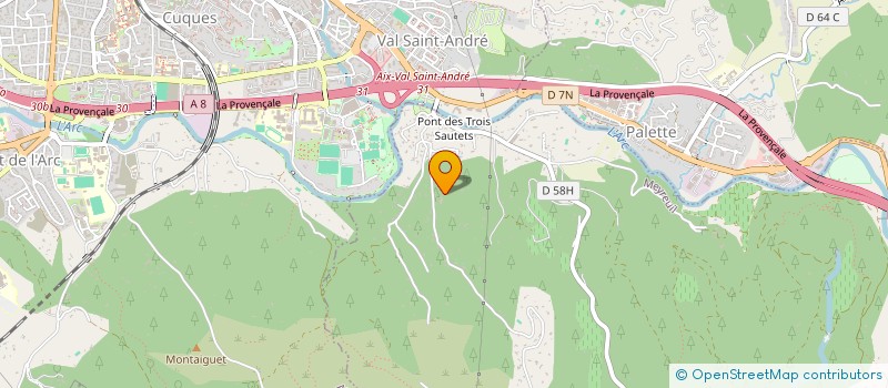 localisation de l'entreprise ANNIE METAIS  MEYREUIL