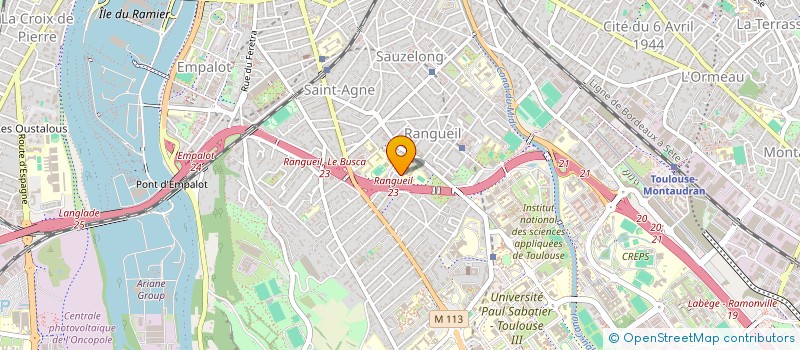 localisation de l'entreprise ANNIE PRATEAUX SCI à TOULOUSE