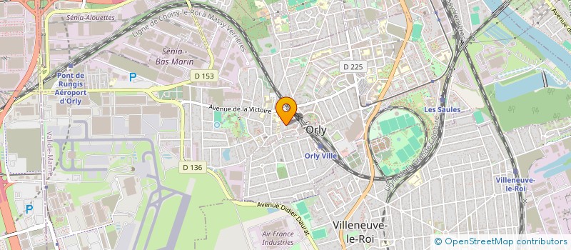 localisation de l'entreprise ANNIE TAXI  ORLY