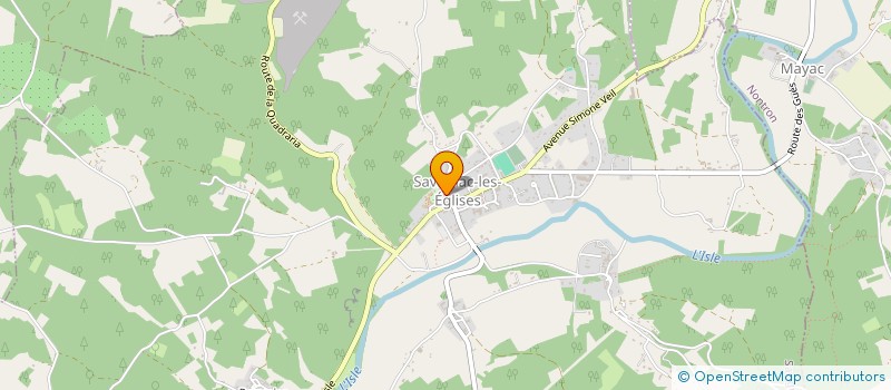 localisation de l'entreprise ANNIEMANU  SAVIGNAC-LES-EGLISES