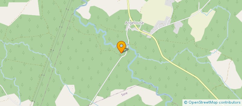 localisation de l'entreprise ANNIM DE LA TERRE ET DE L ESPACE  ARGELOUSE