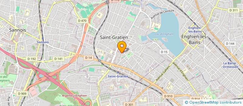localisation de l'entreprise ANNIMATION JP PAOLI à SAINT-GRATIEN