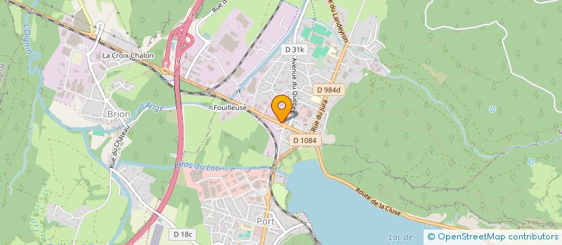 localisation de l'entreprise ANNISA  NURIEUX-VOLOGNAT