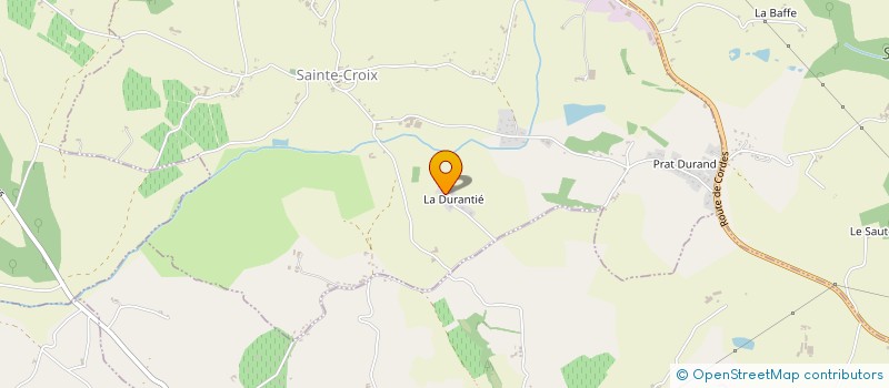 localisation de l'entreprise ANNIV' POUR TOUS  SAINTE-CROIX