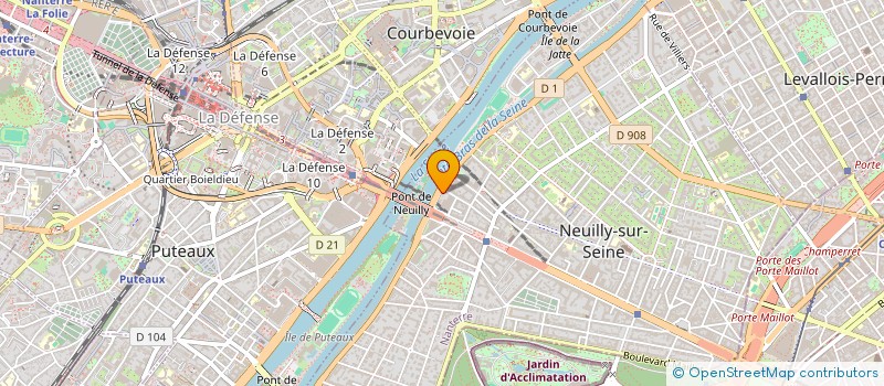 localisation de l'entreprise ANNJULEE SAS à NEUILLY-SUR-SEINE