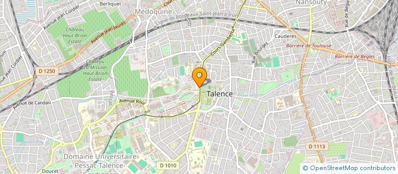 localisation de l'entreprise ANNLAUGUI  TALENCE