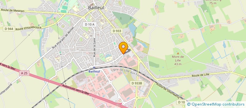 localisation de l'entreprise ANNO à BAILLEUL