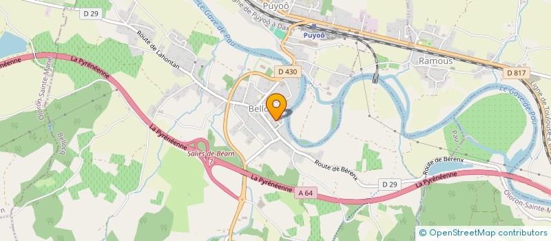 localisation de l'entreprise ANNO IMMO  BELLOCQ