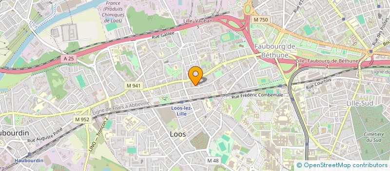 localisation de l'entreprise ANNOAH  LOOS