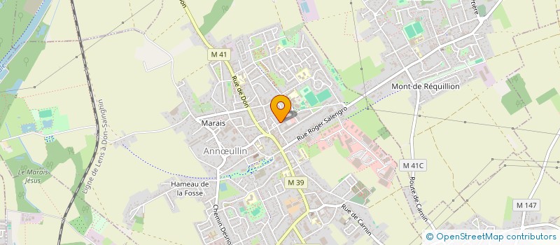 localisation de l'entreprise ANNOEULLIMMO  ANNULLIN