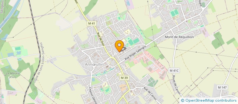 localisation de l'entreprise ANNOEULLIN POUR VOUS DES PROS A VOTRE SERVICE  ANNULLIN