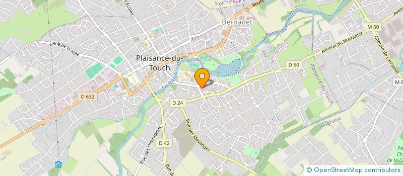 localisation de l'entreprise ANNONCENLIGNE.COM à PLAISANCE DU TOUCH