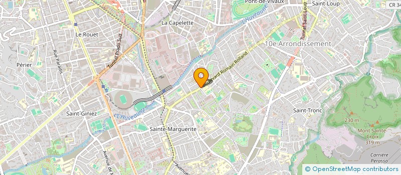localisation de l'entreprise ANNONCES PUBLICITE SERVICES à MARSEILLE