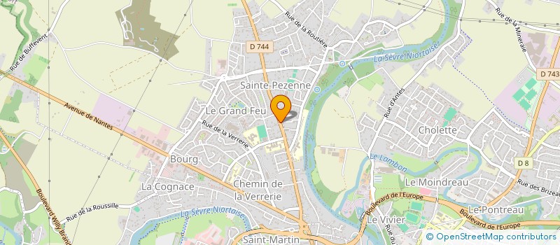 localisation de l'entreprise ANNONCESDUPOITOU.COM à NIORT