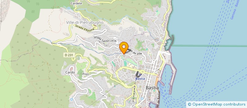 localisation de l'entreprise ANNONCIADE à BASTIA