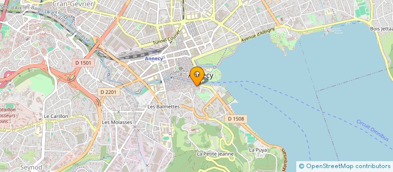 localisation de l'entreprise ANNONCIADES à ANNECY