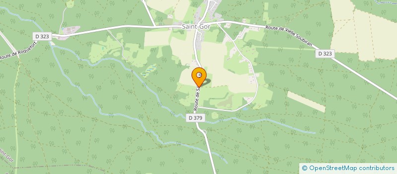 localisation de l'entreprise ANNONIER PAULINE  SAINT-GOR