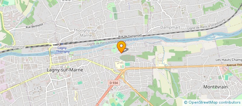 localisation de l'entreprise ANNONIM  LAGNY-SUR-MARNE