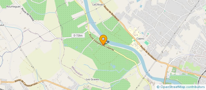 localisation de l'entreprise ANNONY PISCINE EXPERIENCE  MONTAUBAN