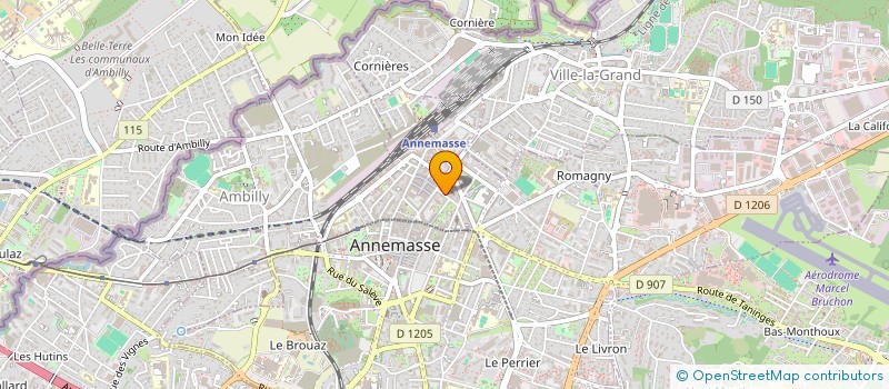 localisation de l'entreprise ANNOVKA à ANNEMASSE