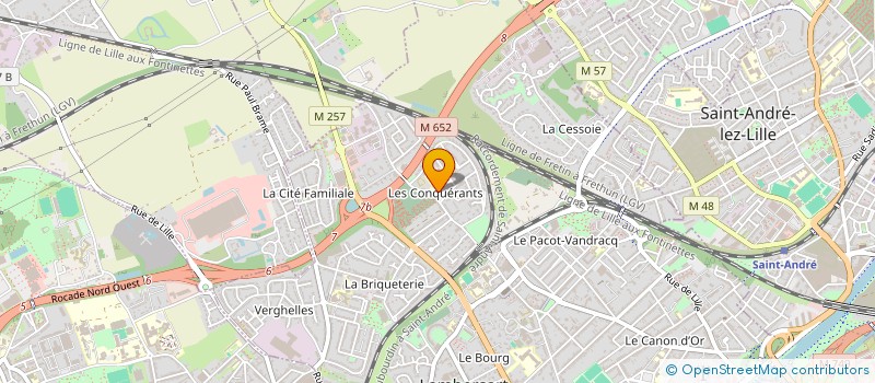 localisation de l'entreprise ANNOWI 1 à LAMBERSART